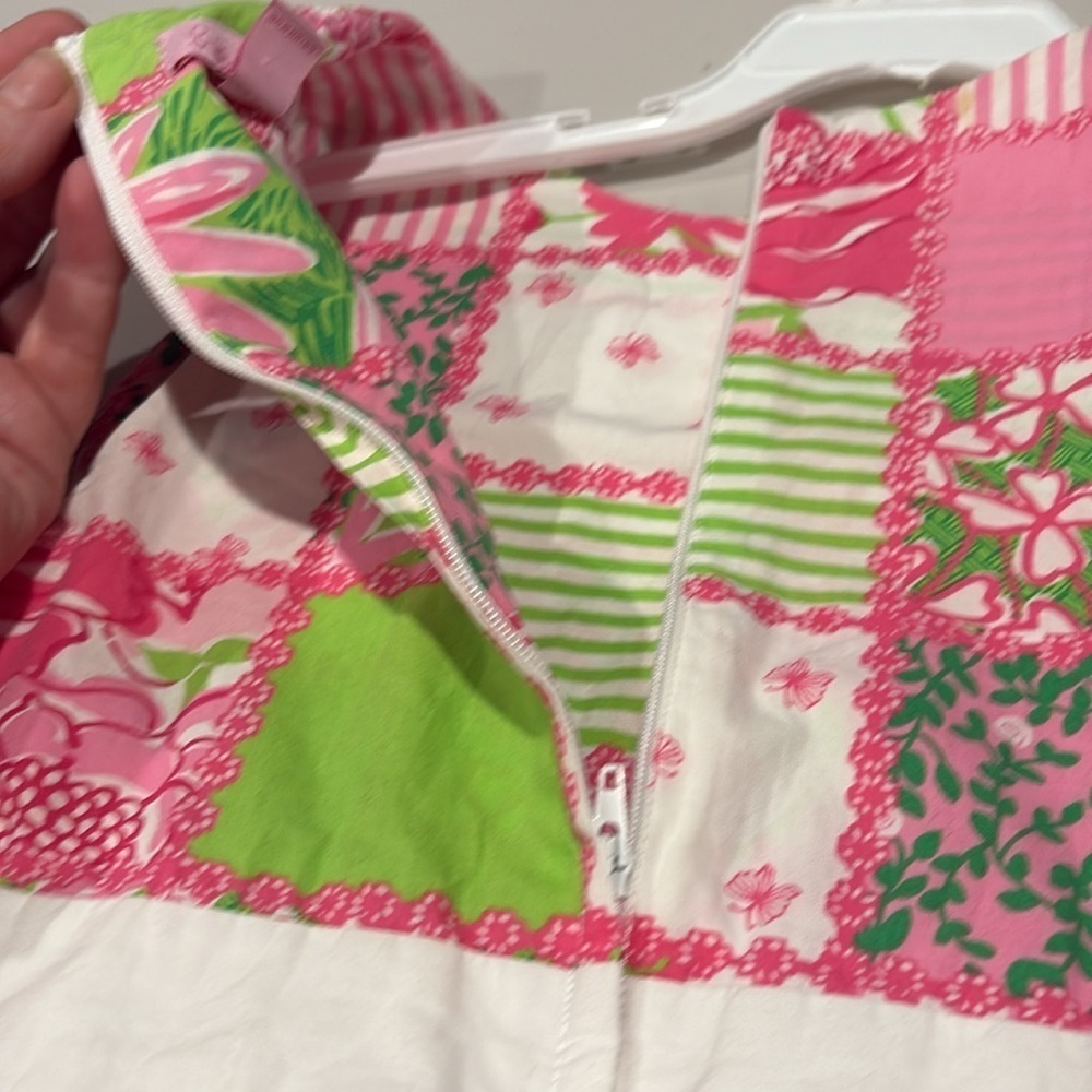 Lilly Pulitzer - girls patchwork dress - size 10 - Picture 13 of 13